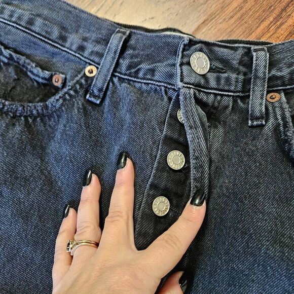 Agolde Riley High Rise Straight Leg Jeans - Picture 5 of 9